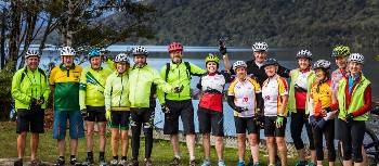 It's hard not to smile on the West Coast Wilderness Cycle Trail | Lachlan Gardiner