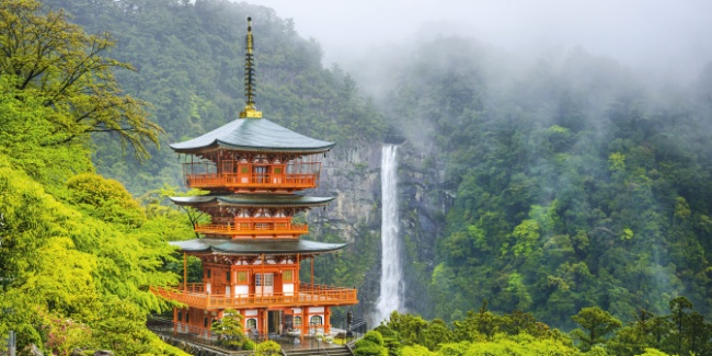 The grand shrine of Kumano Nachi Taisha