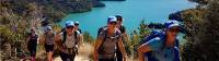 Trekking above Marlborough Sounds |  <i>Ross Daubney</i>