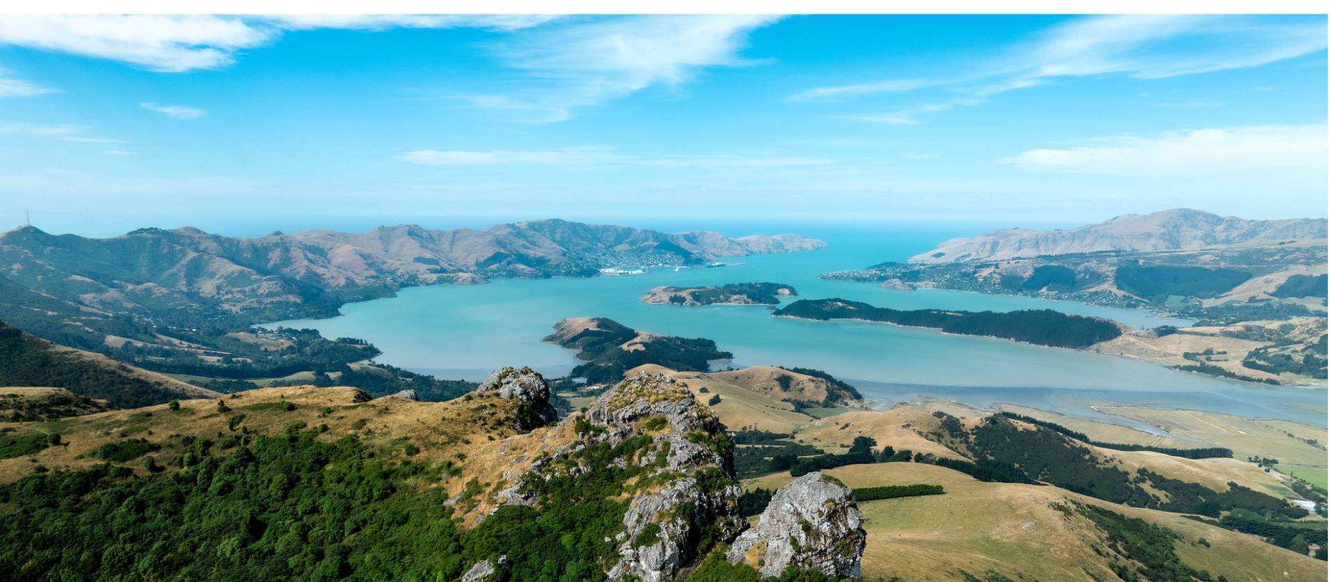 Stunning views overlooking Lyttelton Harbour & Port Hills | Christchurch NZ