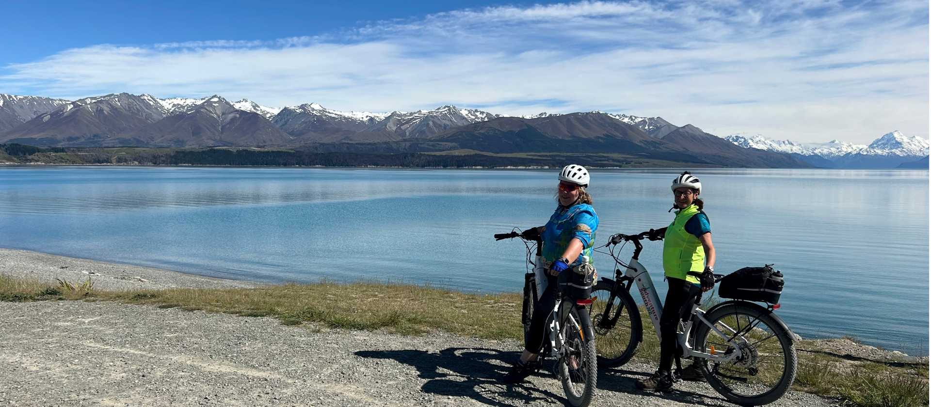 A guest photo on the Alps to Ocean Classic cycling tour