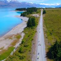 Cycling along the striking Lake Pukaki | Daniel Thour