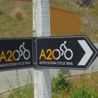 Alps to Ocean trail sign leading the way to the next destination | Daniel Thour