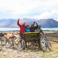 Celebrating at the top of the Tarnbrae high point! |  <i>Rebecca Ryan</i>