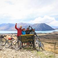 Celebrating at the top of the Tarnbrae high point! | Rebecca Ryan