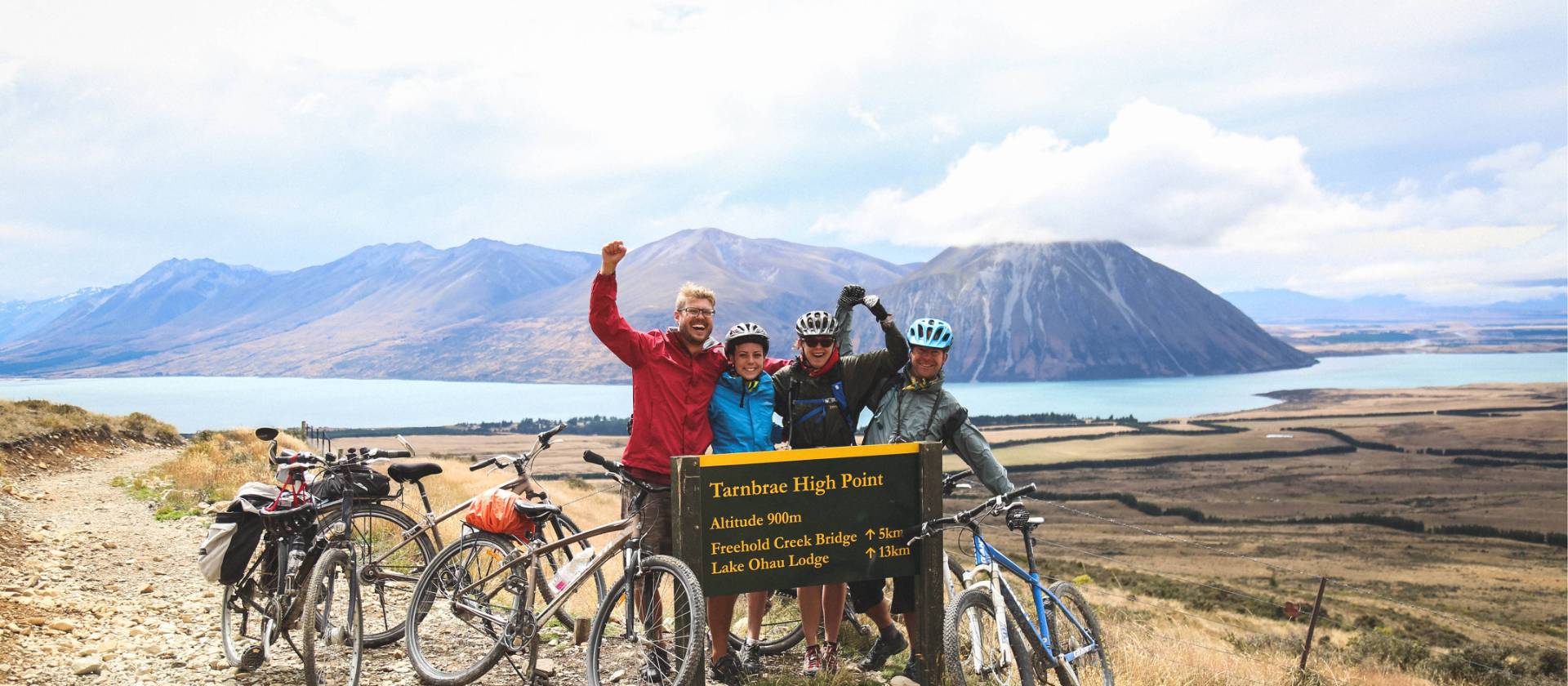Celebrating at the top of the Tarnbrae high point! | Rebecca Ryan