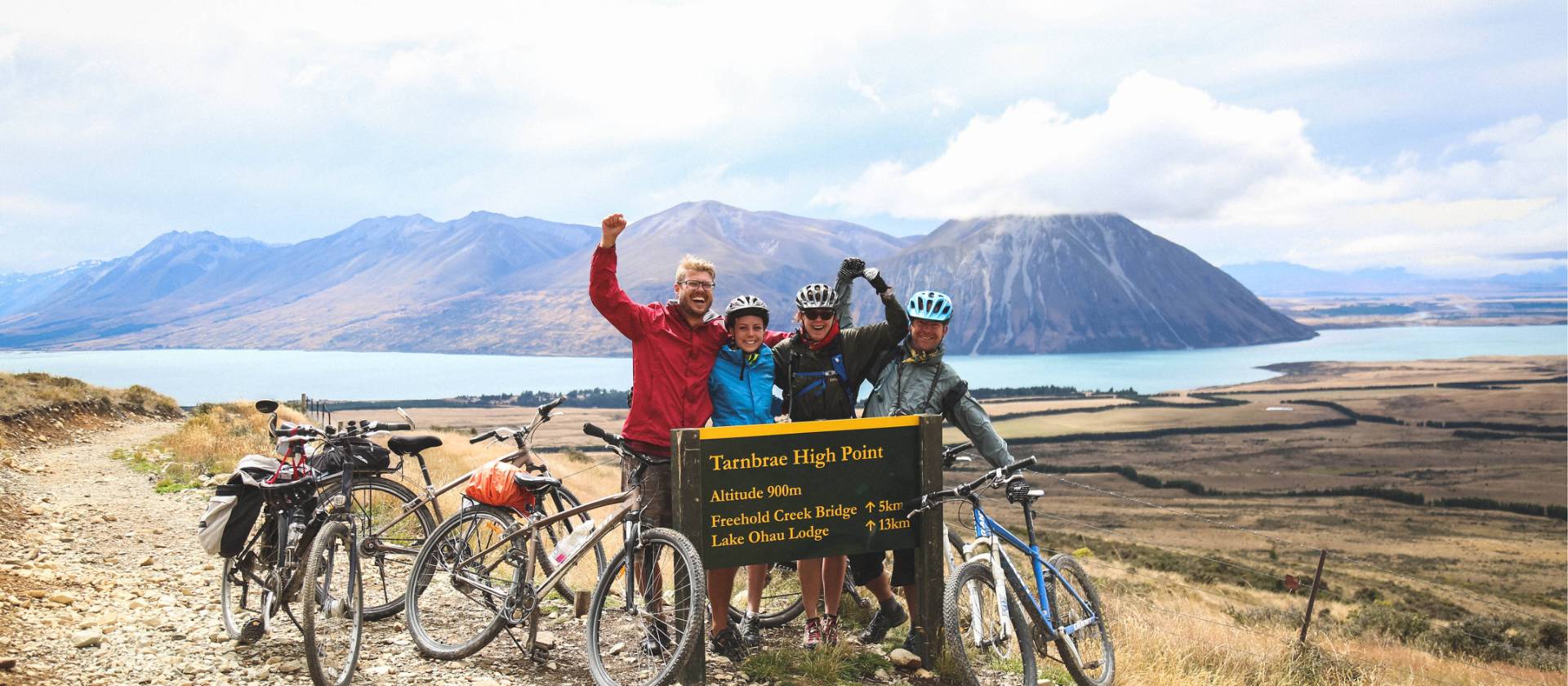Celebrating at the top of the Tarnbrae high point! | Rebecca Ryan