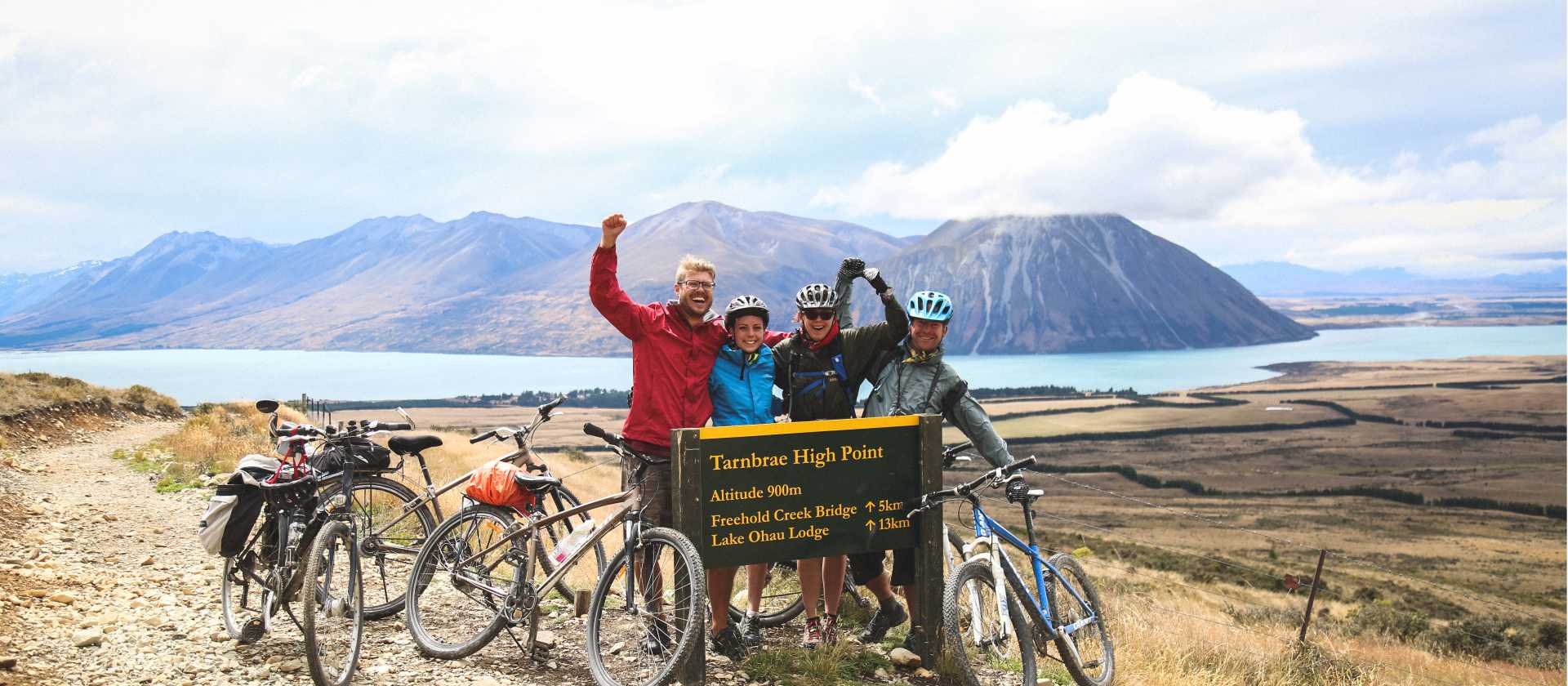 Celebrating at the top of the Tarnbrae high point! | Rebecca Ryan