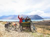 Celebrating at the top of the Tarnbrae high point! |  <i>Rebecca Ryan</i>