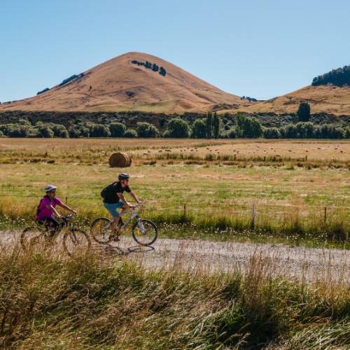 Cycling Around the Mountains with friends