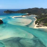 The beautiful Awaroa Bay from above. | www.nelsontasman.nz