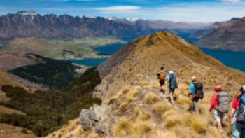 Hiking along the ridge line to the top of Ben Lomond | Colin Monteath