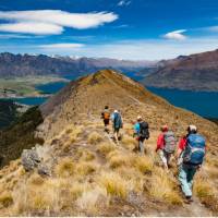 Hiking along the ridge line to the top of Ben Lomond | Colin Monteath