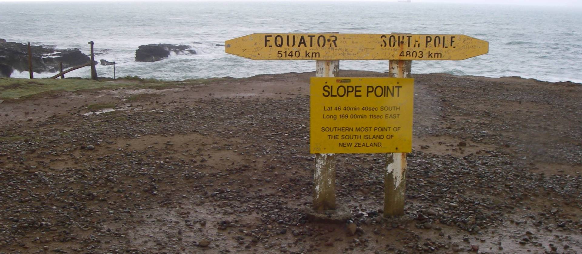 Slope Point. New Zealand's southern most point. | Sandra Appleby