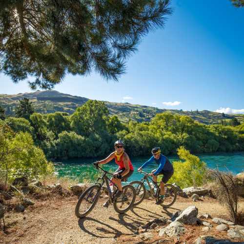 Cycling Clutha on a summer's day