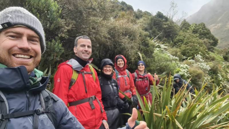 All smiles in Goat Pass |  <i>Adventure South NZ</i>