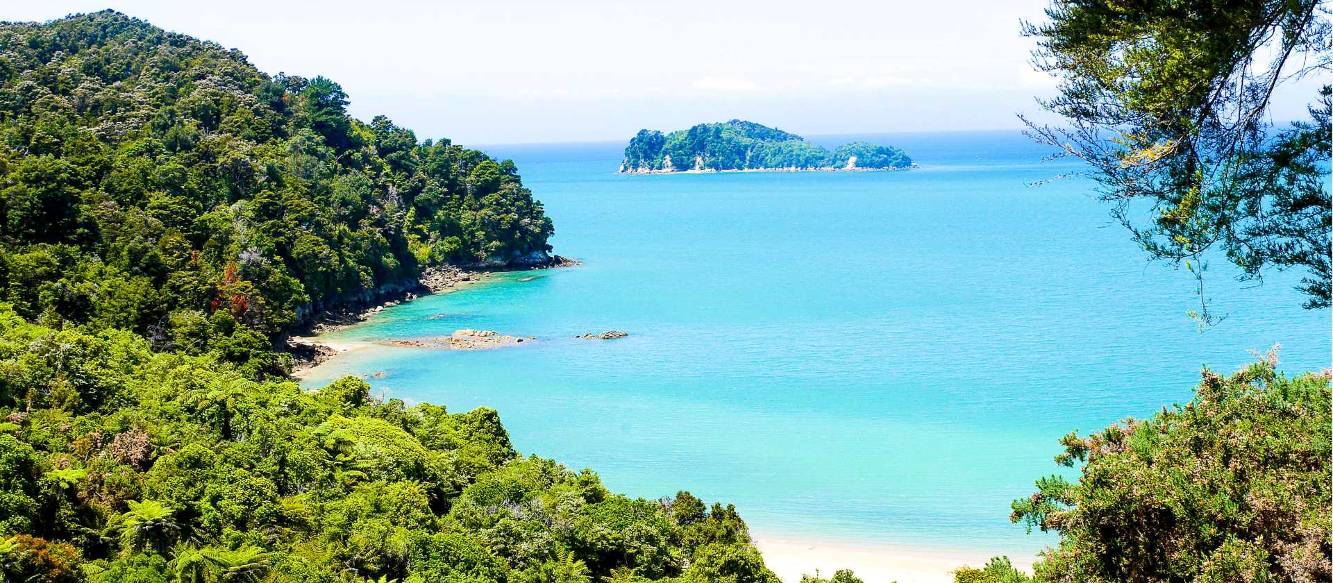 Stunning coastline on the Abel Tasman | Natalie Tambolash