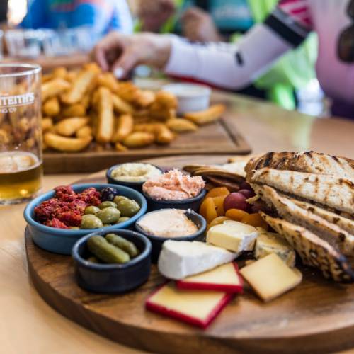 Delicious food and snacks served on every tour