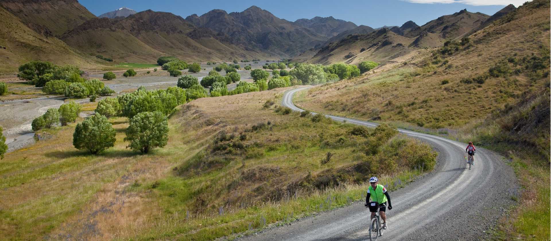 Cyclists enjoying the Awatere Valley, Molesworth High Country | Colin Monteath