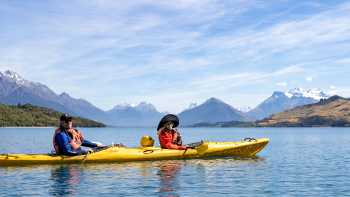 Kayak out to Wawahi Waka Pigeon Island and explore on foot! Experience the Wawahi Waka Pigeon Island Hut and the beauty of Whakatipu Waimaori - Lake Wakatipu! | Izzi Barton