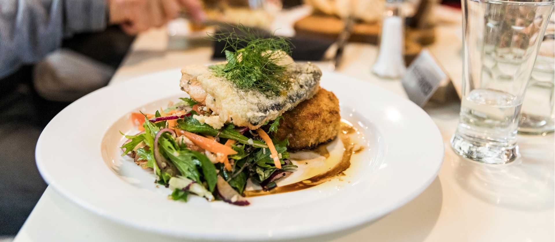 Exquisite food served on tour | Lachlan Gardiner