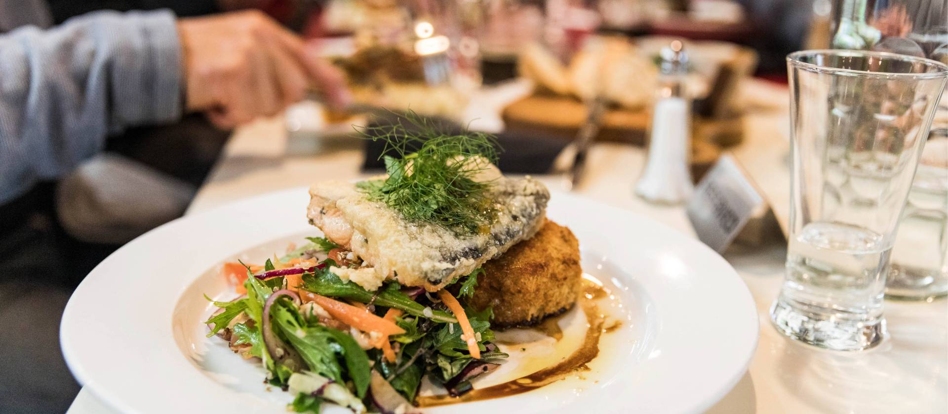 Exquisite food served on tour | Lachlan Gardiner