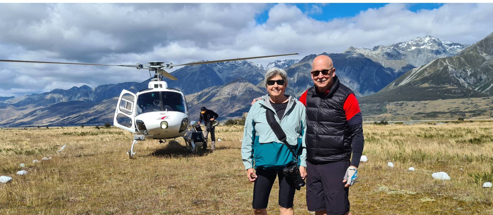 Helicopter Ride over the Tasman River | Hana Black