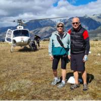 Helicopter Ride over the Tasman River | Hana Black