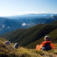 Hikers admiring the view in Kahurangi National Park | www.nelsontasman.nz