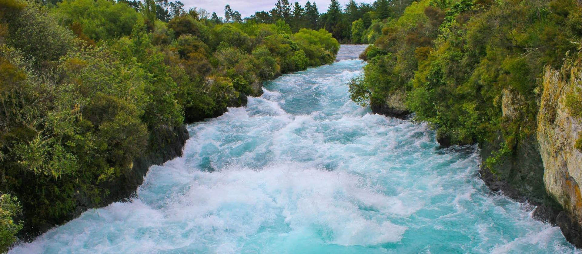 View the incredible Waikato River and the Huka Falls | Holger Detje