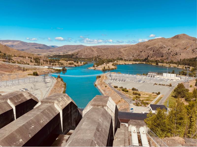 Top of Benmore Dam, a2o |  <i>Elaina Culbert</i>