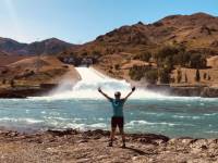 Benmore Dam overflow, alps to ocean cycle trail |  <i>Elaina Culbert</i>