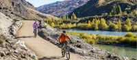 Riders enjoying the brand new Kawarau Gorge Trail | Geoff Marks