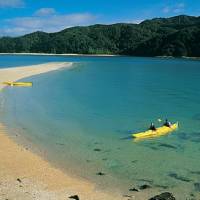 Kayak the crystal waters of the Abel Tasman National Park