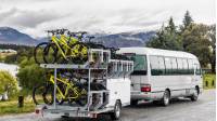 Frankenstein the bike trailer - yes we name our trailers! |  <i>Lachlan Gardiner</i>