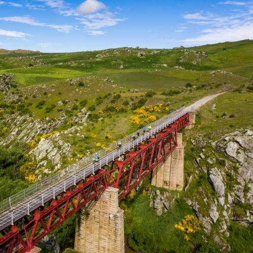 Cycle over the stunning Poolburn Viaduct