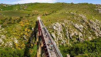 Cycle over the grand Poolburn Viaduct | Lachlan Gardiner