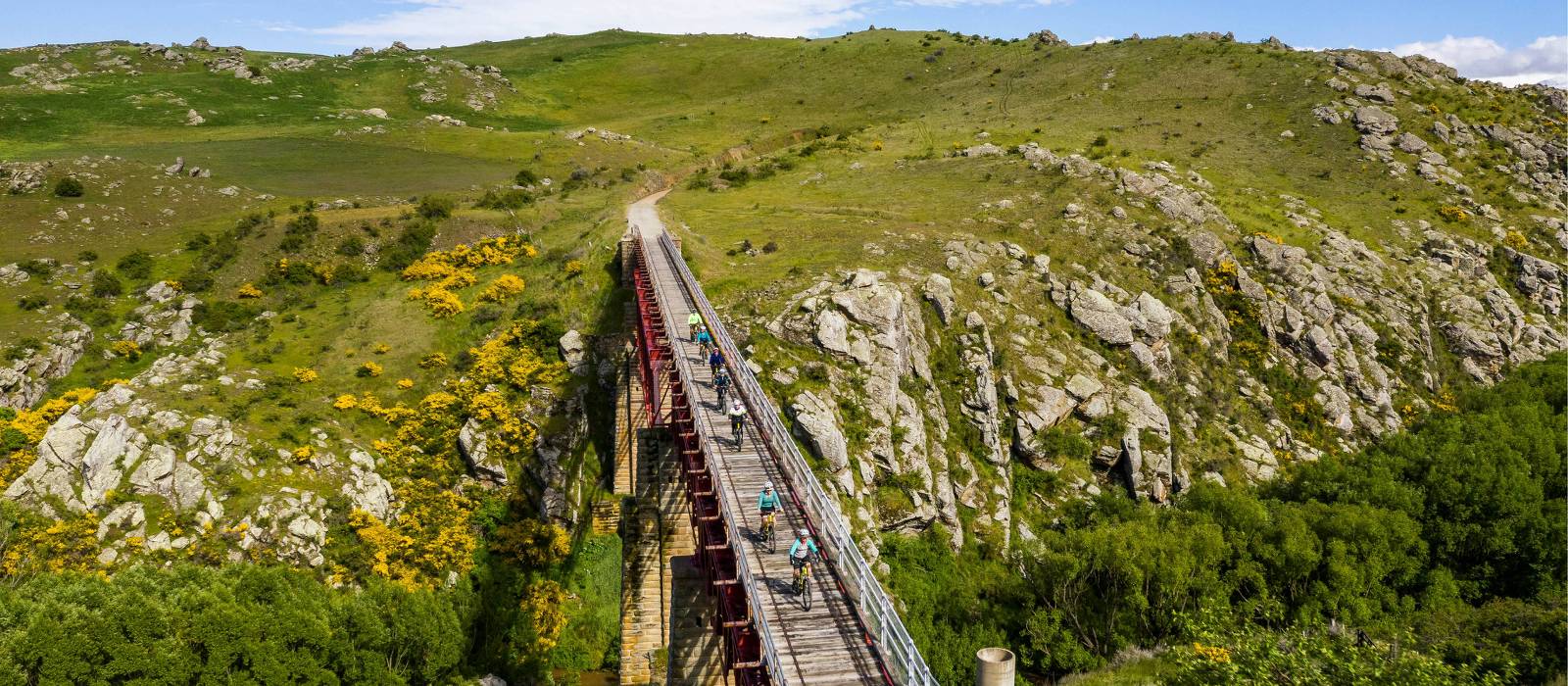 Cycle over the grand Poolburn Viaduct | Lachlan Gardiner
