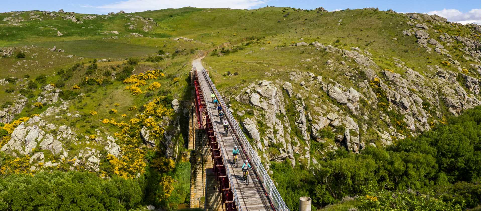 Cycle over the grand Poolburn Viaduct | Lachlan Gardiner