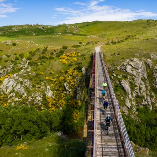 Cycle across historic bridges and viaducts