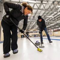 It's not every day you get to go curling on a world class curling rink! | Lachlan Gardiner