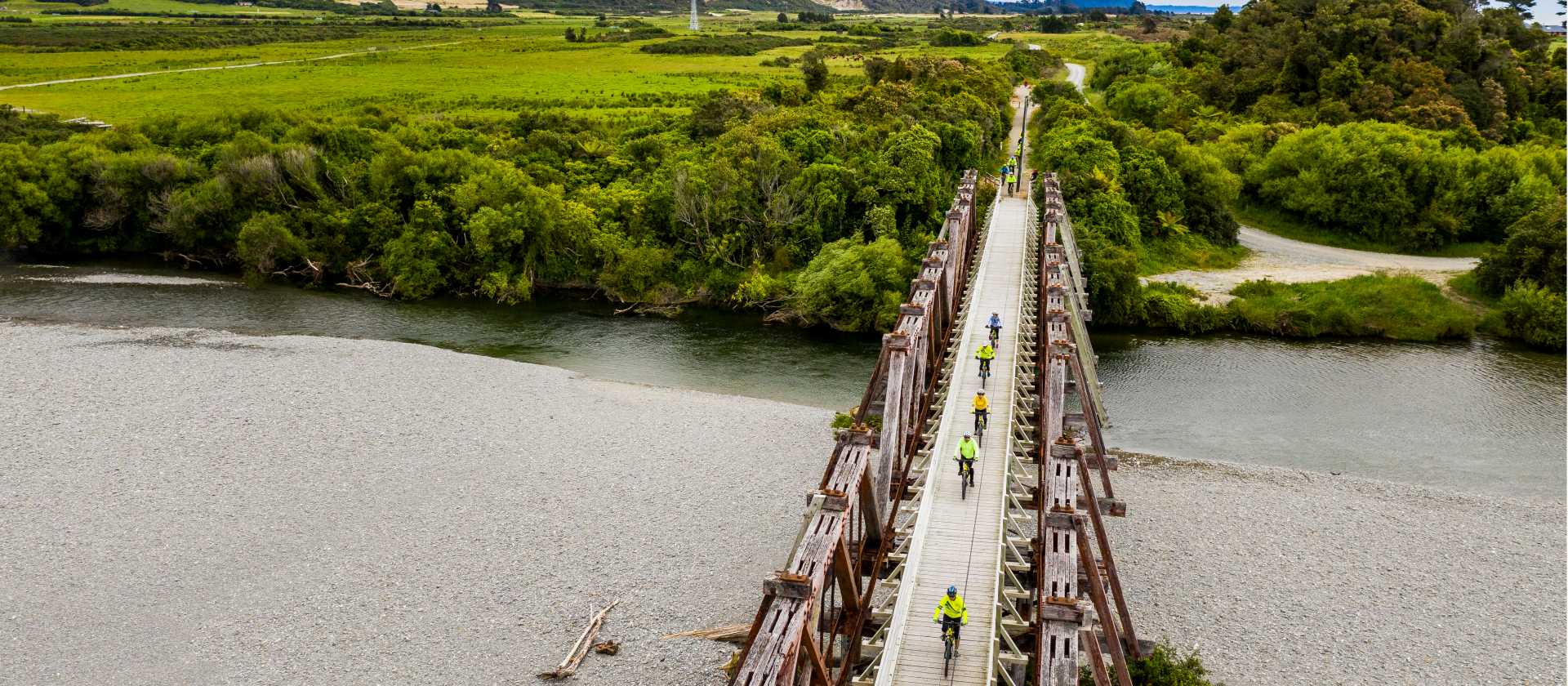 Totara River bridge crossing | Ross to Hokitika | Lachlan Gardiner