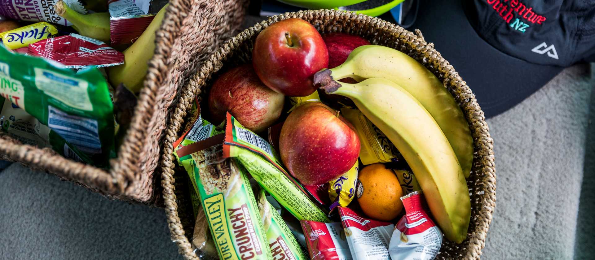 Plenty of snacks for the trail | Lachlan Gardiner