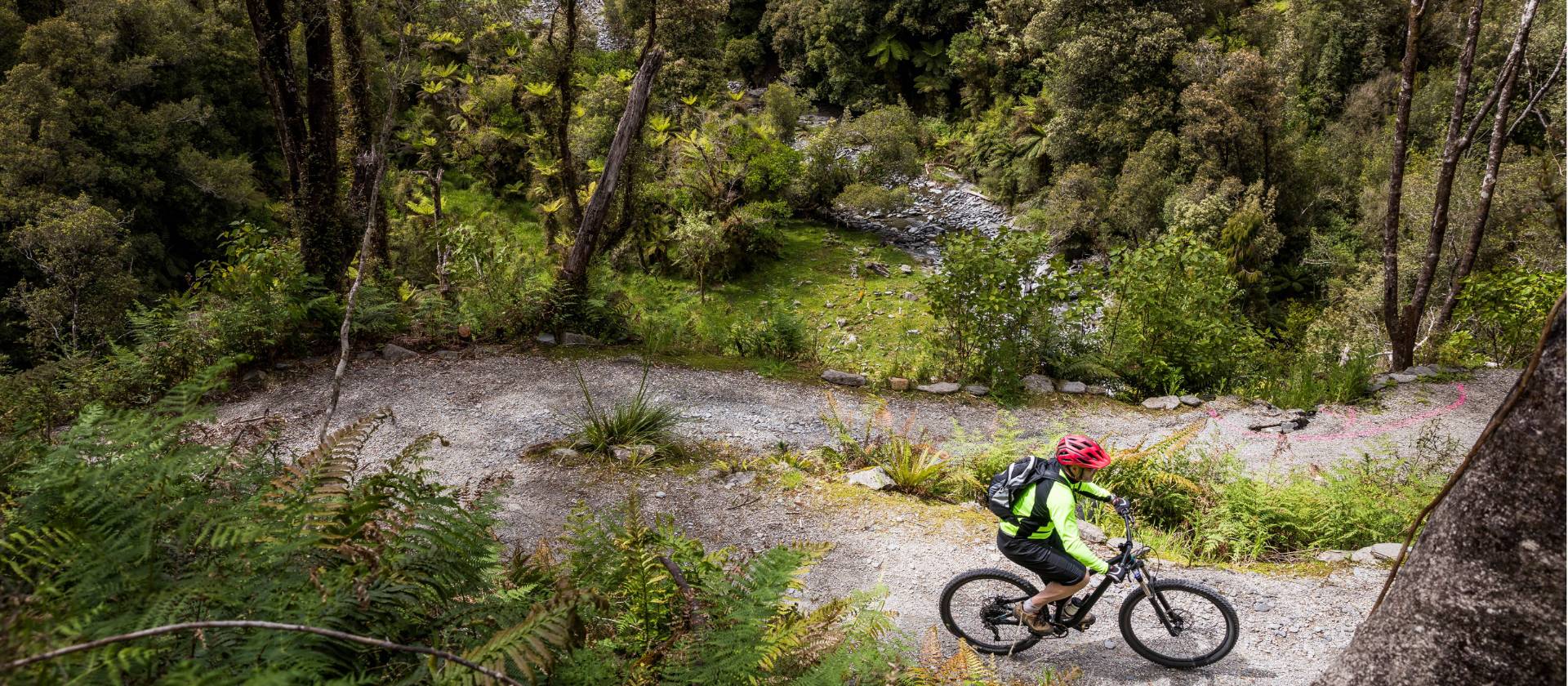 Milltown Creek switchbacks | West Coast Wilderness Trail | Lachlan Gardiner