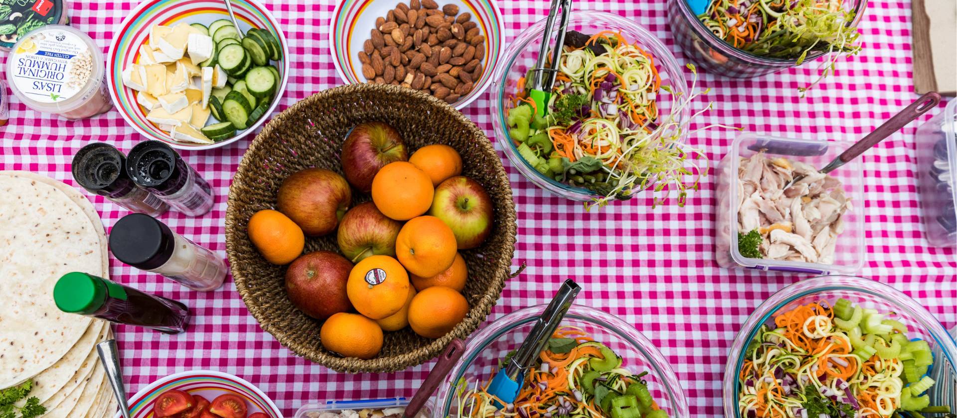 Our picnics are full of tasty and nutritious food | Lachlan Gardiner