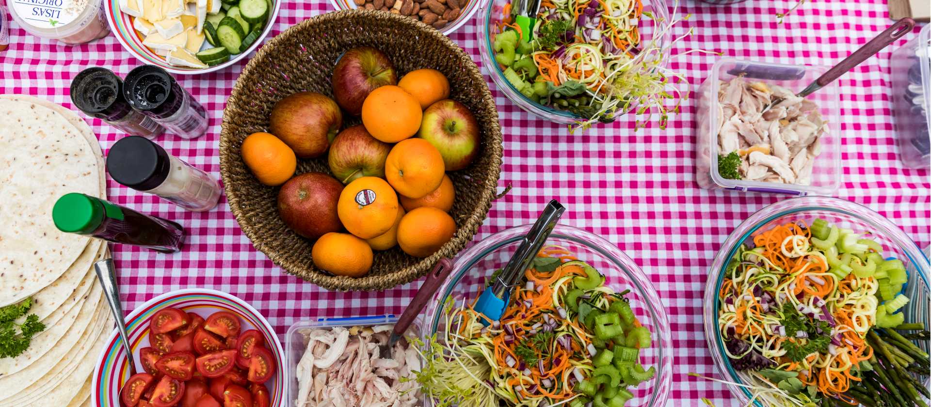 Our picnics are full of tasty and nutritious food | Lachlan Gardiner