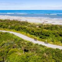 The trail takes you along stunning coastline into Greymouth | Lachlan Gardiner