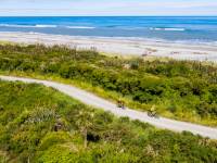 The trail takes you along stunning coastline into Greymouth |  <i>Lachlan Gardiner</i>