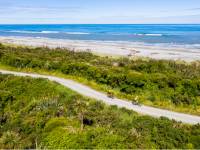 The trail takes you along stunning coastline into Greymouth |  <i>Lachlan Gardiner</i>