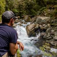 Discover the spectacular Marian Falls, secluded and stunning, in the Hollyford Valley - the perfect way to round out your overnight stay on the Milford Sound | Izzi Barton